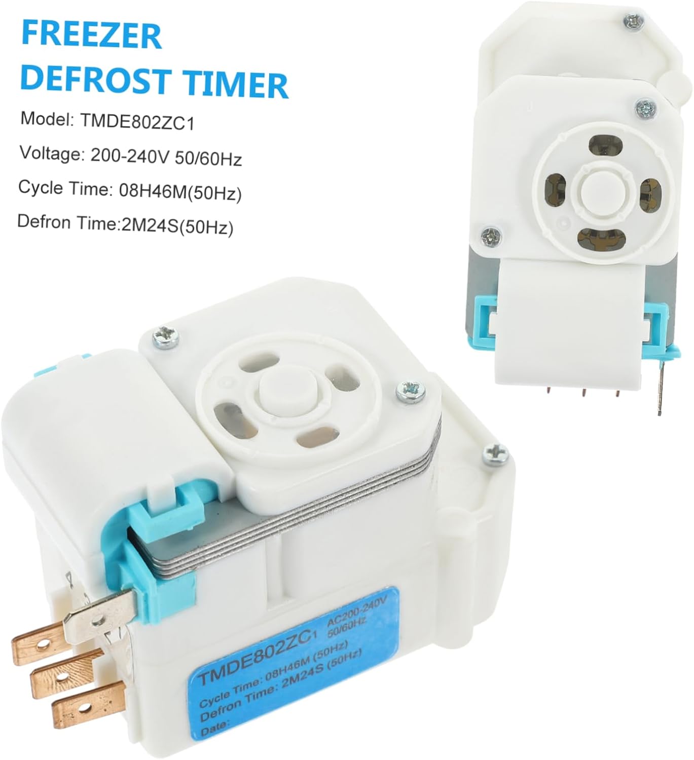 HEMOTON Refrigerator Defrost Timer, Electronic Defrost Timer for Kitchen Fridge Defrost Timing Tools