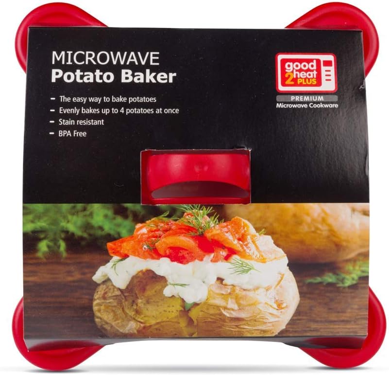 Microwave Potato Baker in Red
