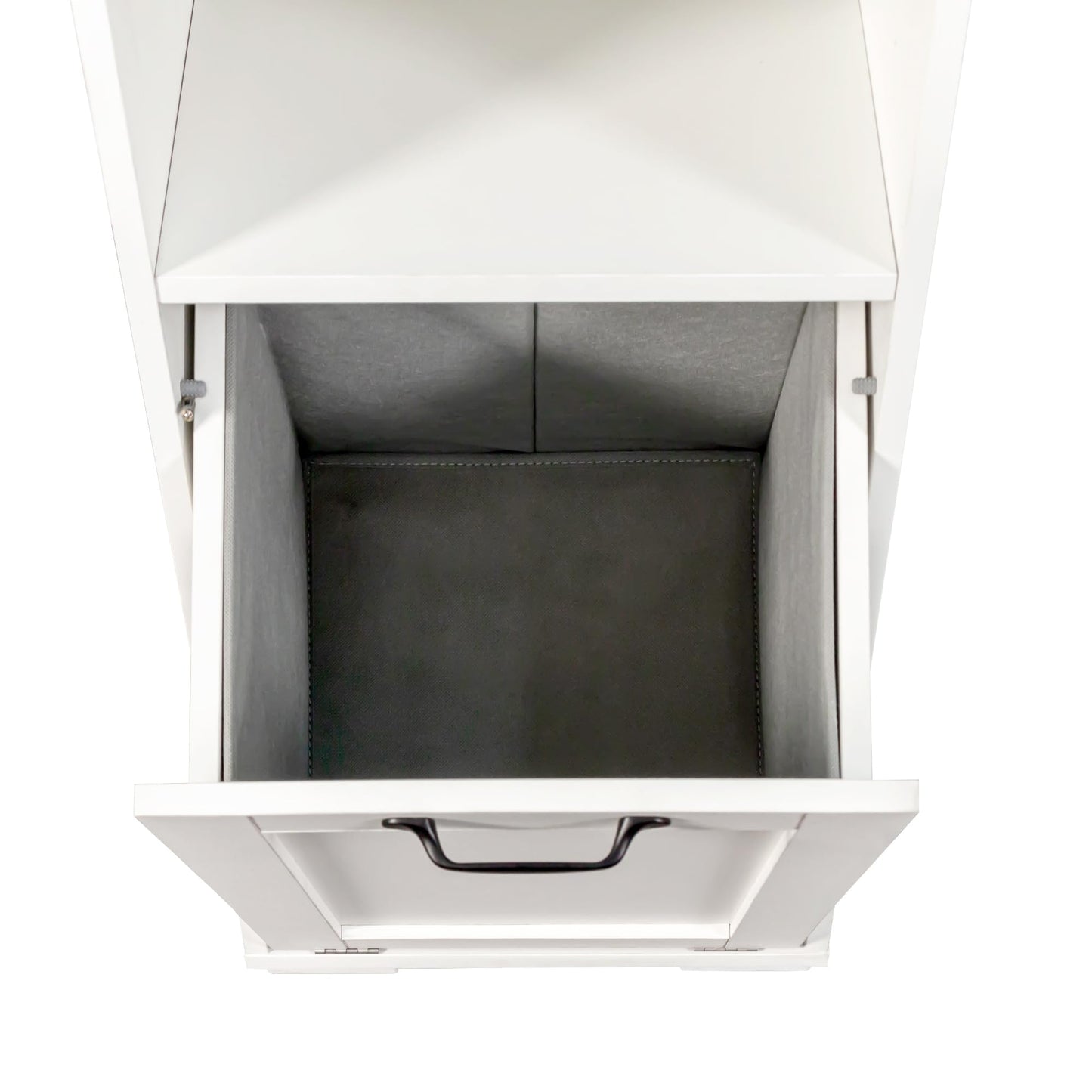 Laundry Cabinet,with 1 Removable Liner Bags