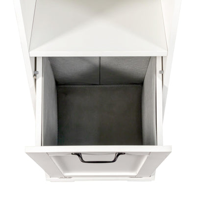 Laundry Cabinet,with 1 Removable Liner Bags