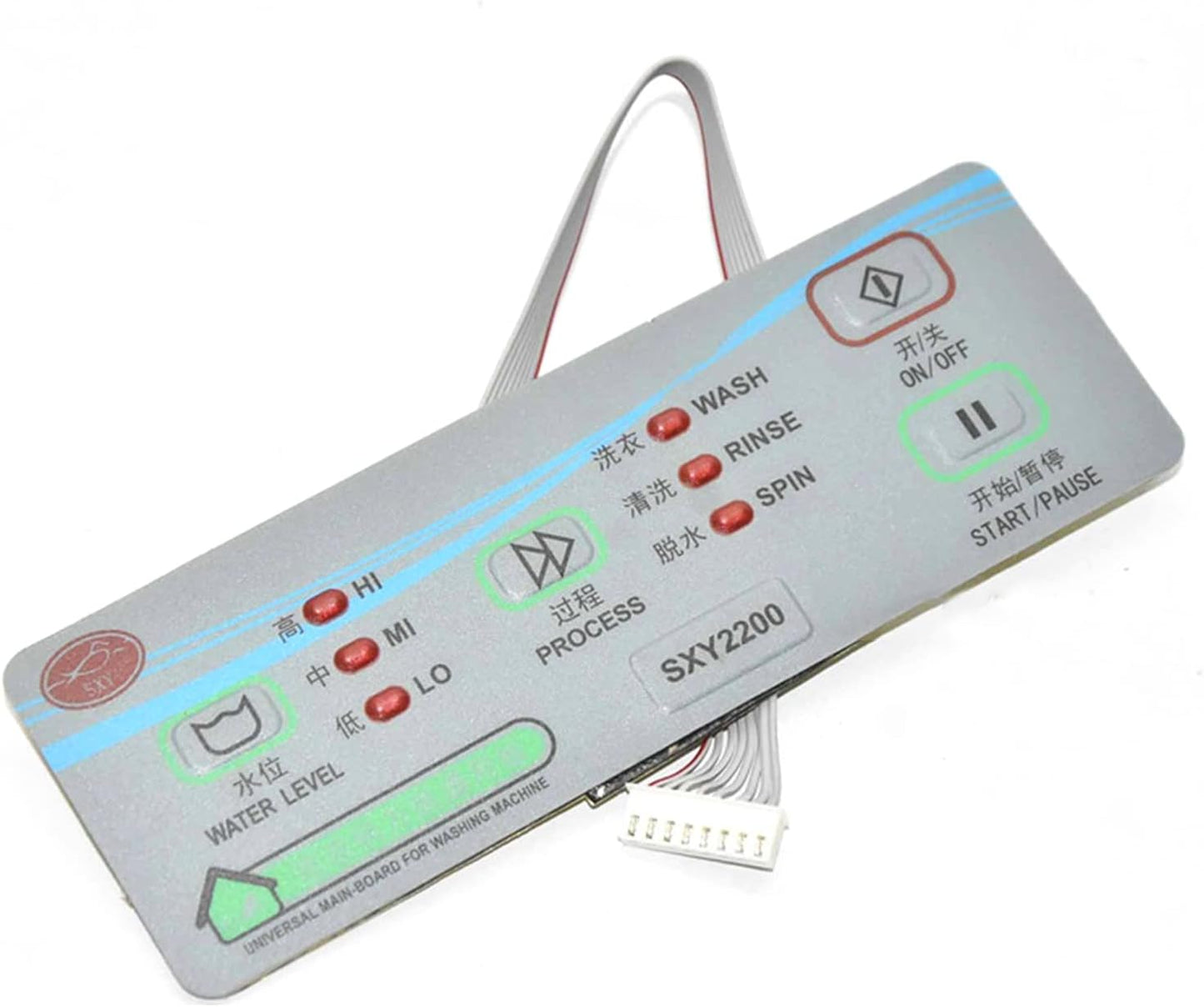 Universal Washer Control Panel Replacement for Automatic Washing Machine Electronic Control Board Repair Part