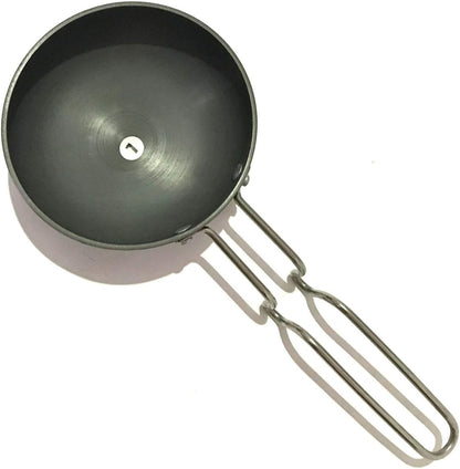 G&D GD Tadka Pan, Aluminum Non Stick Large Chowka Pan for Cooking, Spice Heating Pan