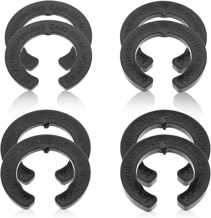 DA99-04158A Refrigerator Door Hinge Shim Kit, 4 Thicknesses for DA60-00314C, 3282540, PS6448337, AP5668209