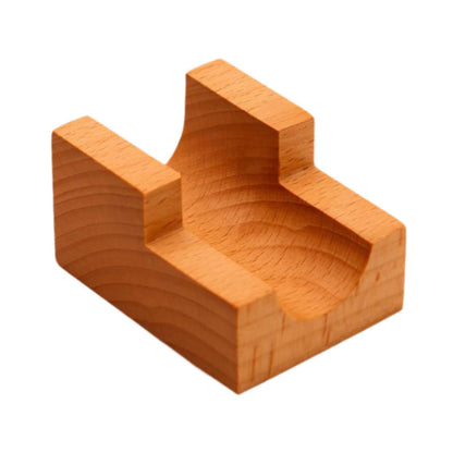 IEUDNS Wood Sushi Temaki Holder Serving Tray Rustic Novelty Rack Taco Display Stand Sushi Hand Roll Holder for Party Restaurant Dining Room, Presentation Platter Roll Boat Food Display, 1 Grid