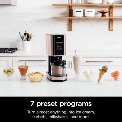 Ninja NC301 CREAMi - Versatile Ice Cream & Gelato Maker with 7 One-Touch Programs - Lavender