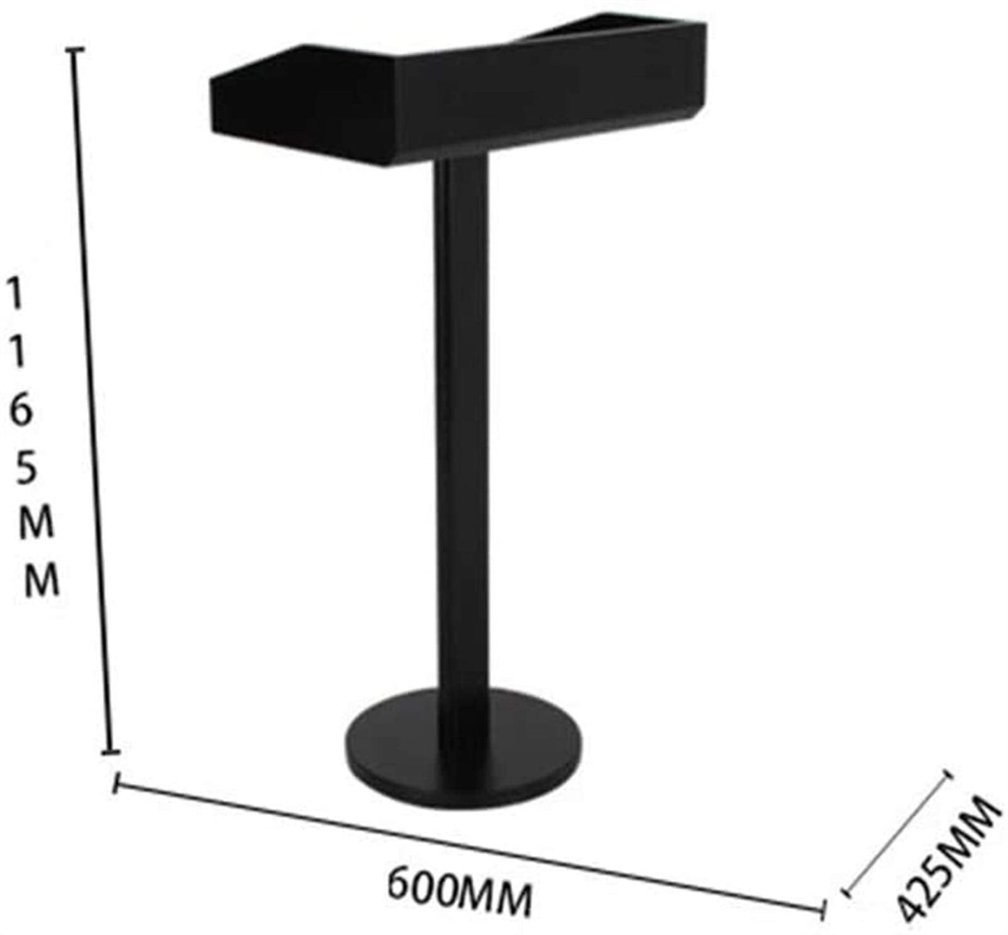 Lectern Podium Stand, Lectern Free-Standing Floor Standing Pulpit Hotel Restaurant Entrance Podium Welcome Table Speaking Stage Master of Ceremonies for Church School Presentation