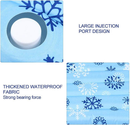 Cooling Mat, Cool Pillow Ice Pillow, Water Filling Ice Pillow Chair Pad, Multifunctional Waterproof Ice Pillow for