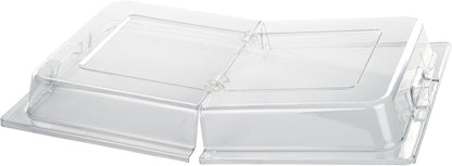 Winco Polycarbonate Dome Hinged Cover, Full Size, Medium
