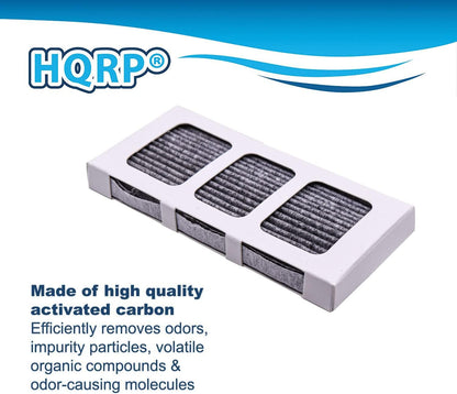 HQRP 4-Pack Activated Carbon Refrigerator Filter Replacement for Frigidaire PAULTRA2 PureAir Ultra II