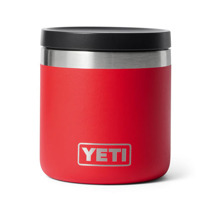 YETI Rambler 8 oz Food Jar, Vacuum Insulated, Stainless Steel, With Airtight Lid, Rescue Red