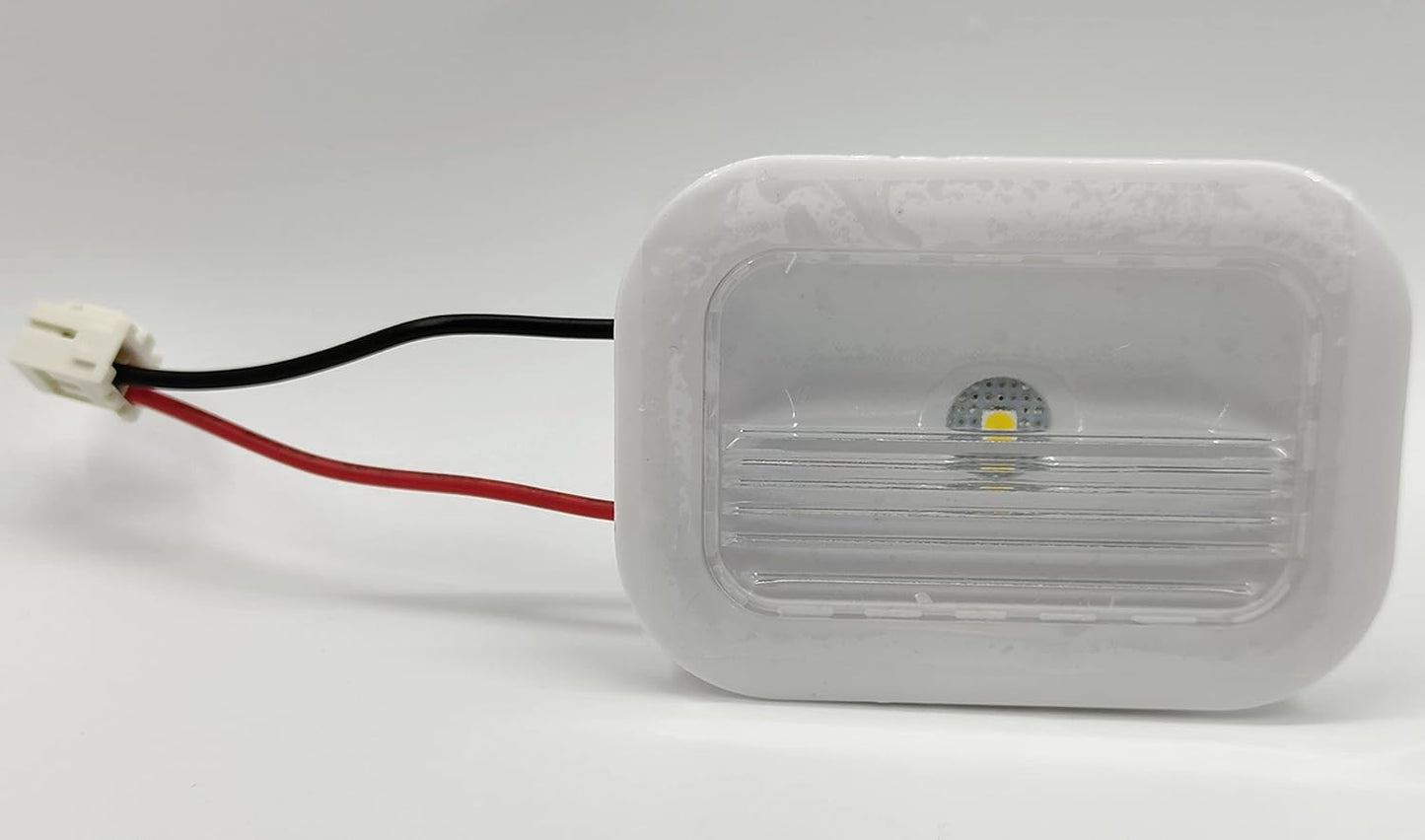 W10695459 Refrigerator LED Light Board Replacement Includes Splice Connectors