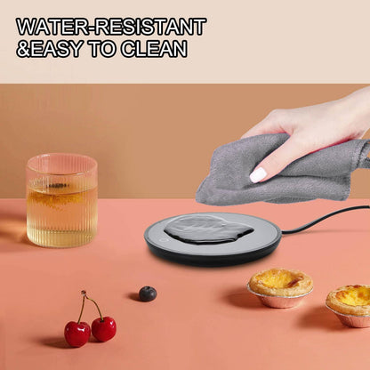 2 Coffee Mug Warmer, Smart Coffee Warmer Candle Warmer with Auto Shut Off for Office Desk, Cup Warmer with Temperature
