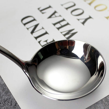 7.6'' Gravy Ladle Sauce Soup Spoon - Heavy Duty 18/10 Stainless Steel for Small Dishes (2 pcs)