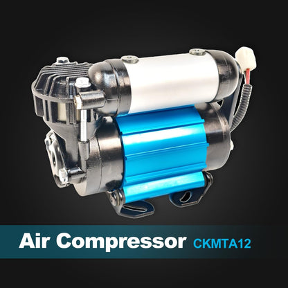 APFAITH High Performance 12V Air Compressor Replacement For ARB CKMA12 On-Board Air Compressor For Tire Inflation Air Locker activation etc 12V Single Motor Air Compressor CKMA12 Air Compressor