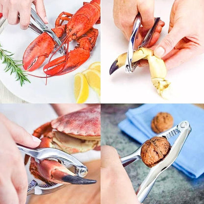 Ymkf Sqqr 32 Hammer,and Set PCS Seafood Tools Include Crab Crackers, Seafood Scissors,Oyster Knife, Shrimp Deveiner
