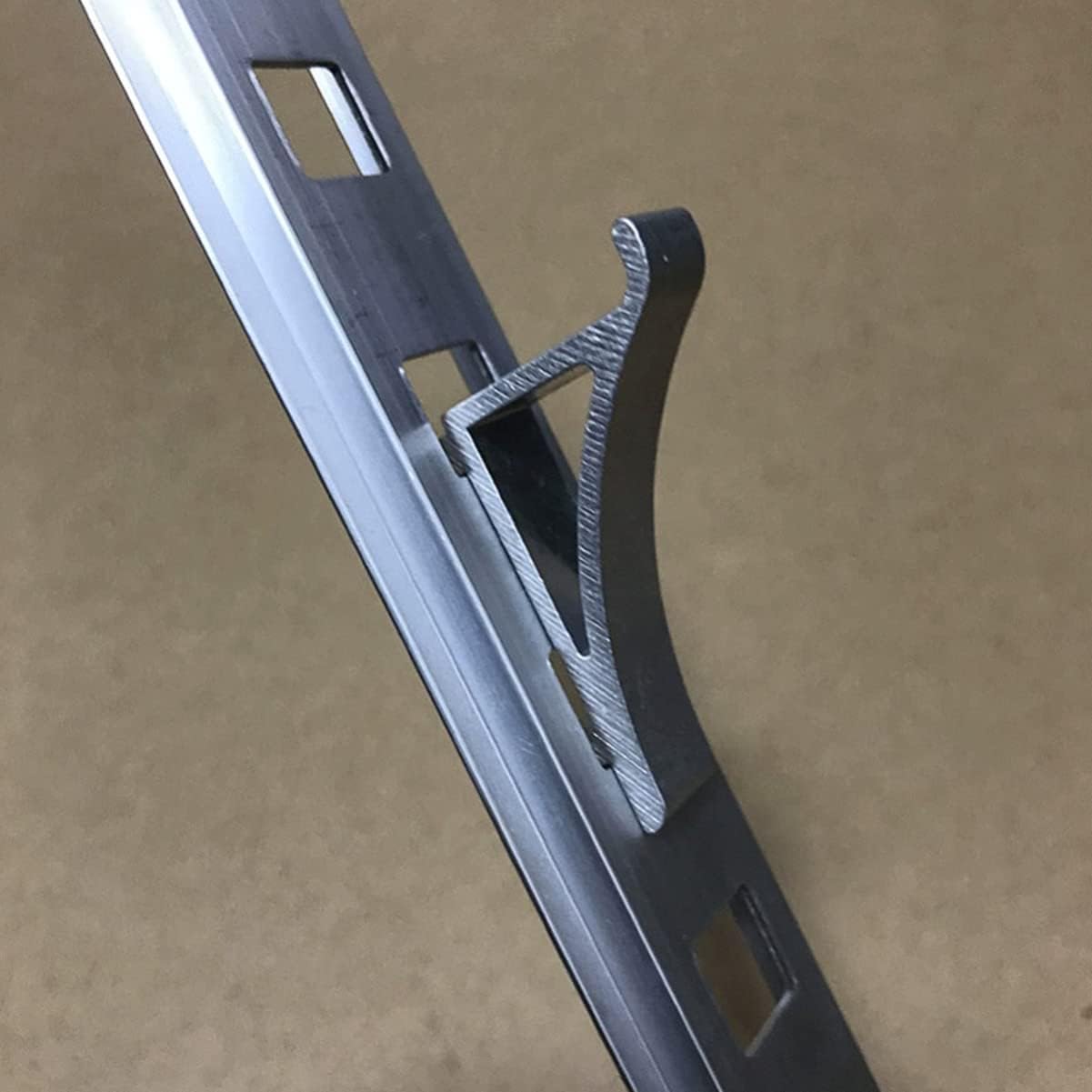 Freezer Shelf Clips - 8PCS Aluminium Refrigerator Shelf Clips for Stable Support of Replacement Shelves Cabinet Cooler