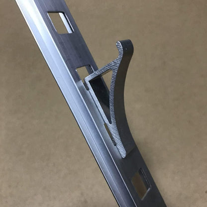 Freezer Shelf Clips - 8PCS Aluminium Refrigerator Shelf Clips for Stable Support of Replacement Shelves Cabinet Cooler