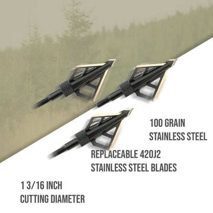 Killer Instinct Burner 415 FPS Crossbow Package (Gray Camo) with Crossbows Slayer Crossbow Case, 20-Inch Crossbow Bolts (6-Pack) and 100-Grain Hunting Broadheads (3-Pack) Bundle (4 Items)