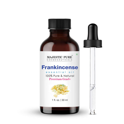 Majestic Pure Lavender Essential Oil with Glass Dropper - Huge 4 Fl Oz - 100% Pure and Natural Lavender Oil - Premium Grade Essential Oils for Diffuser, Aromatherapy, Soap and Candle Making