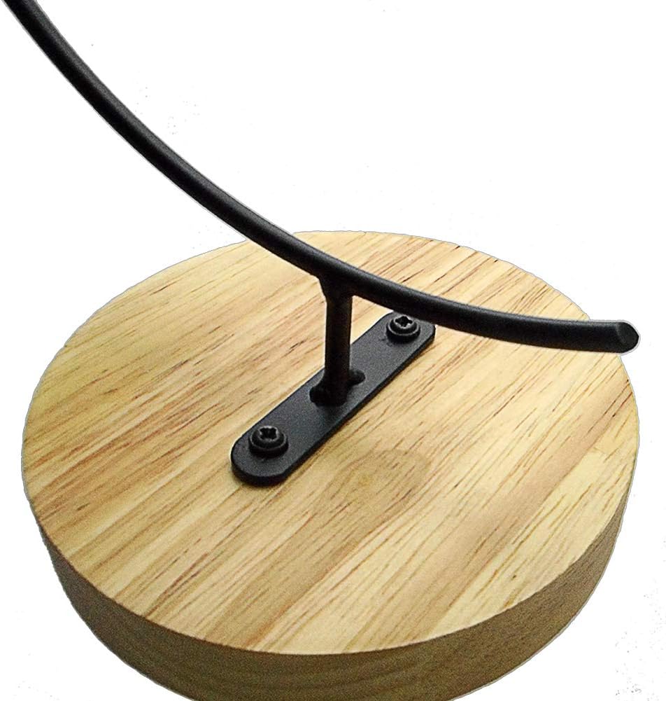 YY YEARCHY Metal Terrarium Ornament Display Stand, Flower Pot Iron Pothook for Hanging Glass Globe Ball (Black, 1)