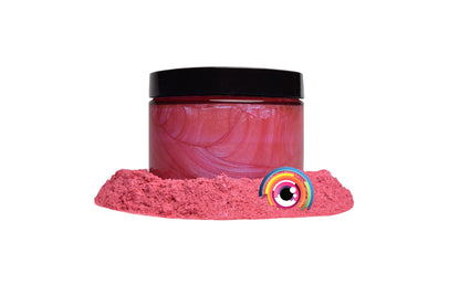 Eye Candy Pigments Premium Red Mica Powder - Valentine Red (50gr) - for Epoxy, Resin, Soap, Paint, Woodworking, Acrylic Pouring, Bath Bombs, Fishing Lures - DIY Arts and Crafts Additive