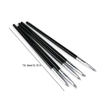 Hamineler 20Pcs Silicone Clay Sculpting Tool Clay Shaping Modeling Wipe Out Tools, Modeling Dotting Tool Pottery Sculpture Carving Tools