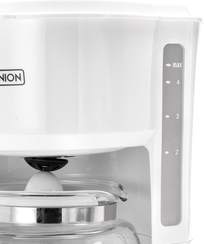 Dominion 4-Cup Compact Coffeemaker, Quiet Operation with On/Off LED Indicator Light and Auto Pause Feature