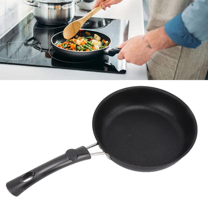 Nonstick Frying Pan, Professional Stainless Steel Omelet Pan, Dishwasher Safe, 16cm
