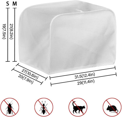 Boho Hummingbird 2 Slice Toaster Cover, Kitchen Small Appliance Dust Cover with Blender and Stand Mixer Protection, Set