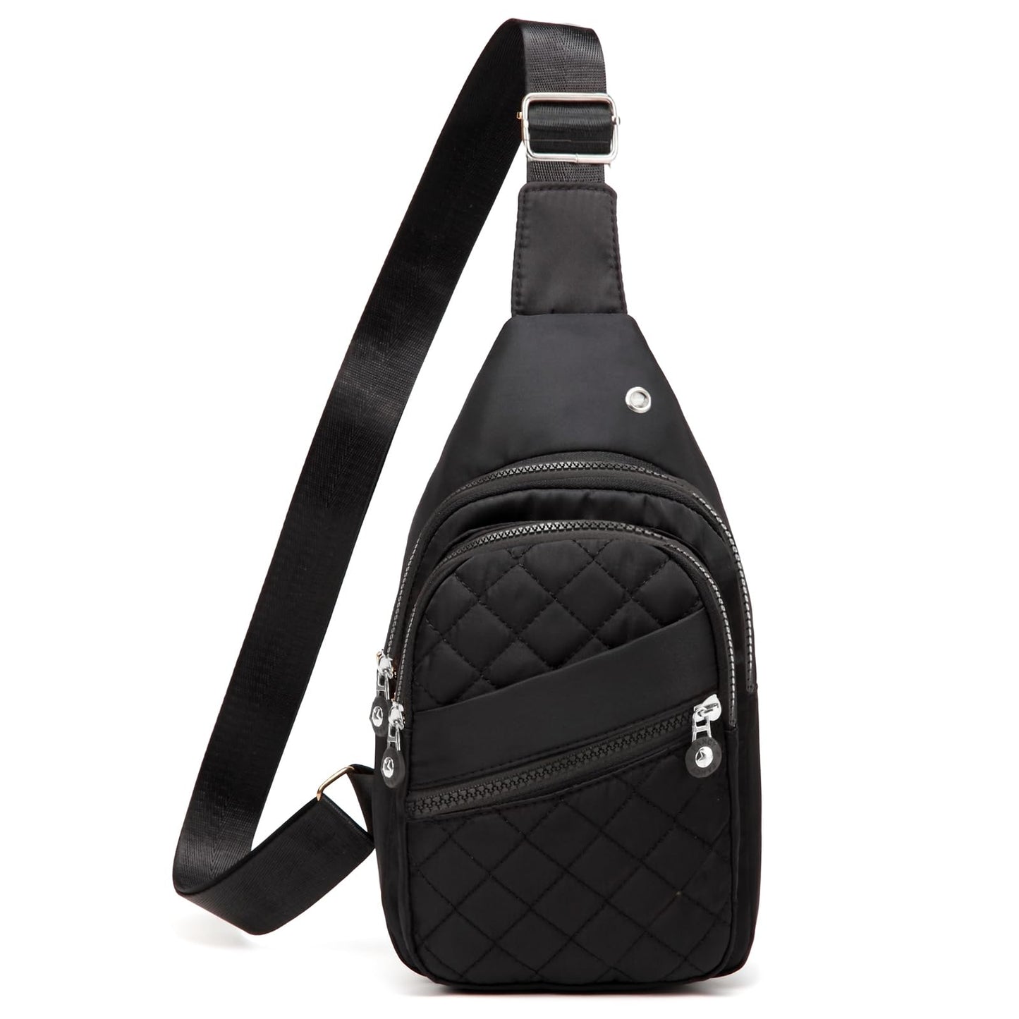 Crossbody Sling Bag Small Sling Backpack, Cross Body Bag Chest Bag for Women Men Travel Hiking Daypack