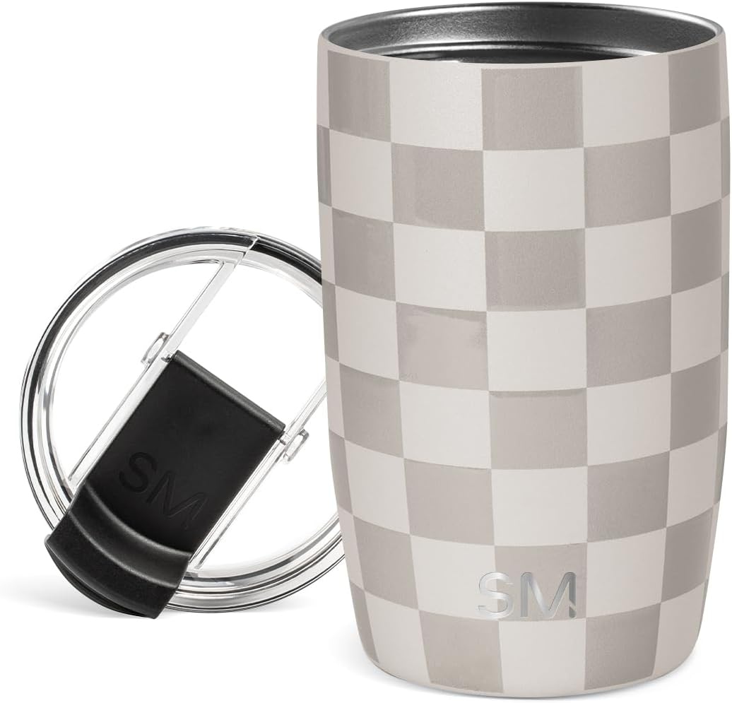 12oz, Simple Modern Voyager Tumbler with Flip Lid | Travel Coffee Mug | Insulated Stainless Steel Cold Brew Iced or Hot