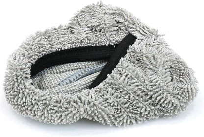 12 Pack [Steamer Cover] Triangle Head Microfiber Steamer Bonnet - Twist Pile