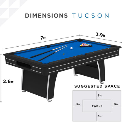 Fat Cat Tucson MMXI 7-Foot Billiard/Pool Game Table