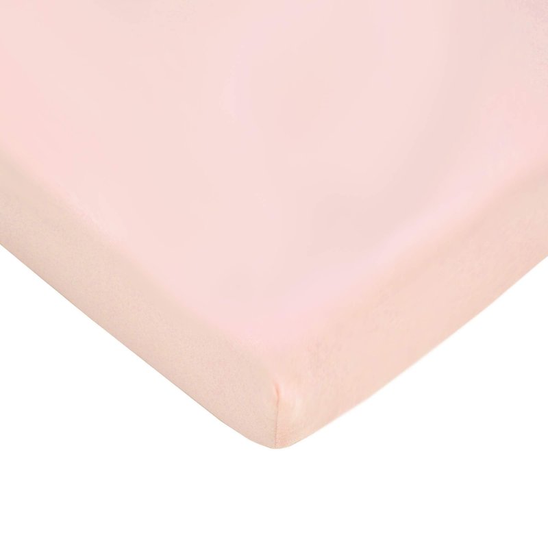 American Baby Company 3 Pack 100% Natural Cotton Fitted Pack and Play Sheets 39" x 27" - Soft & Breathable Pack N Play Sheets for Playard & Mini Crib Mattress, Pink Star/Zigzag, for Boys & Girls