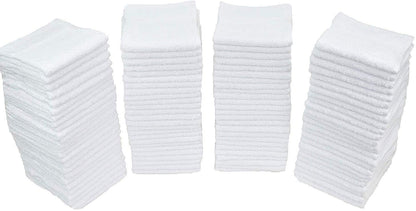 Simpli-Magic 79171 Terry Cleaning Cloths, 12"x12", White, 50 Pack
