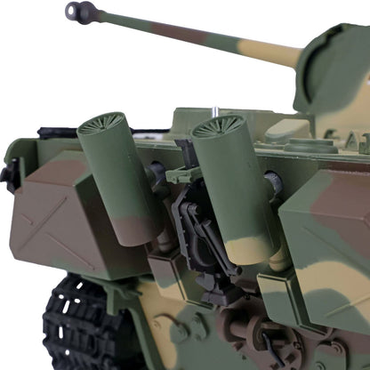 TOUCAN RC HOBBY US in Stock 2.4G Henglong 1/16 Scale 7.0 Plastic German Panther G RTR RC Tank Model 3879 (3879 Plastic Version) BB Airsoft that Shooting BB Bullets