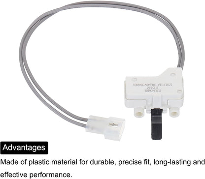MECCANIXITY 3406108 Dryer Door Switch Replacement - Part AP6008562, PS346705, Pack of 2
