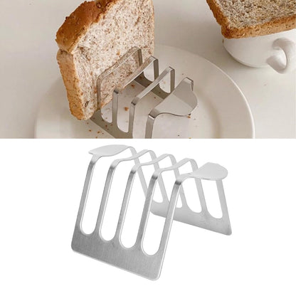Hapivida Toast Rack Bread Holder, Stainless Steel Toast Rack Vintage Toast Cooling Grid Bread Rack for Baking