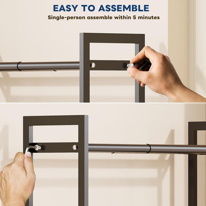 18-33 Closet, 3-Tier Mavivegue Expandable Shoe Rack for Shoe Organizer, Adjustable Shoe Rack for Front Door Entrance