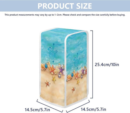 Starfish Sea Electric Can Opener Dust Cover, Portable Stain Resistant Dust Covers for Small Kitchen Appliances