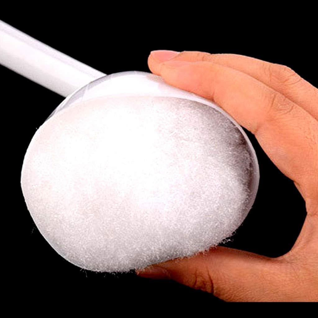 Multifunction Squeeze Water Cotton-Type Toilet Cleaning Brush - Soft Bristle Home Toilet Brush with Holder