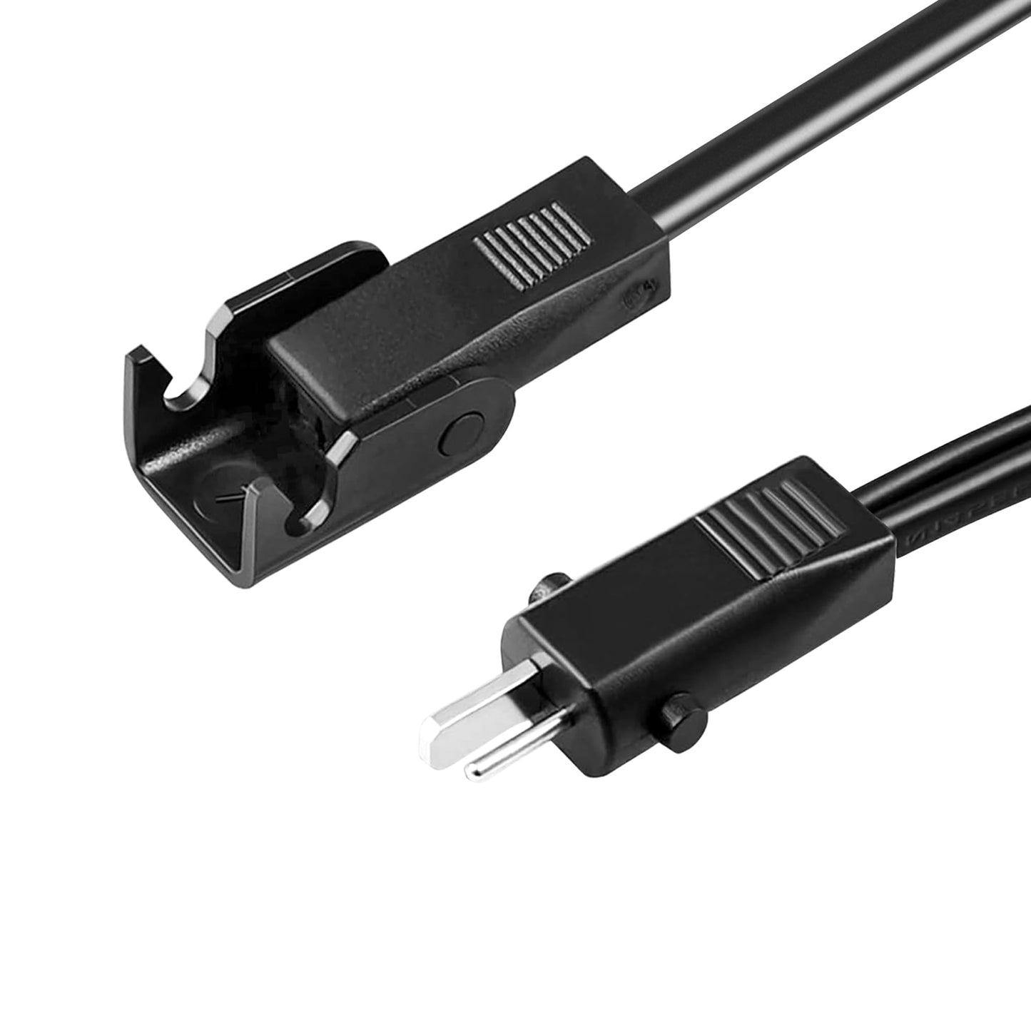 6.6 Feet Power Cord for Recliner Chair, 2 Pin Connector Power Extension Cable for Okin、Limoss、Lazboy、Pride、Catnapper Electric Lift Chair, Recliner Sofa, Electric Couch Extension Cord Replacement Parts