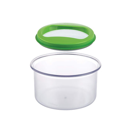ProKeeper Fresh Guacamole Plastic Kitchen Storage Container with Airtight Lid (Green), for Guacamole and Food Storage