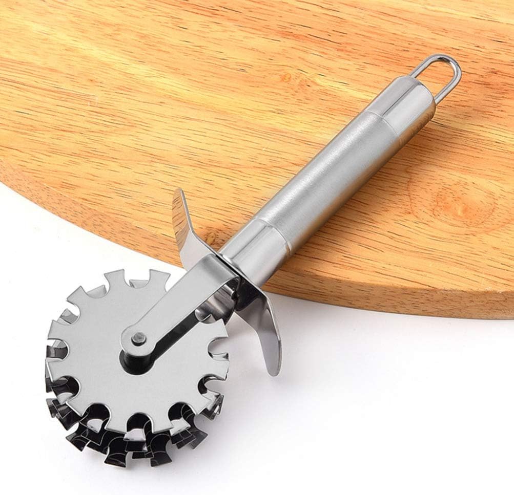 Hemoton Meat Tenderizer - Stainless Steel Meat Mallet Rolling Hammer for Steak, Beef, Chicken, Lamb, Minced Meat