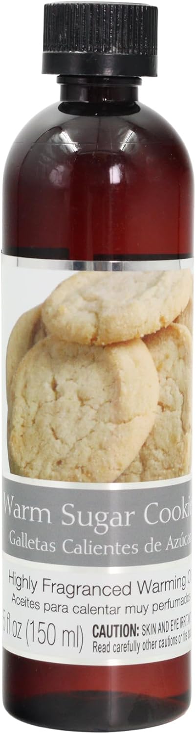 Set 2, 5oz Settings.P1 Hosley Warm Sugar Cookies Fragrance Warming Oils, of Each. Ideal Gift for Weddings, spa, Reiki