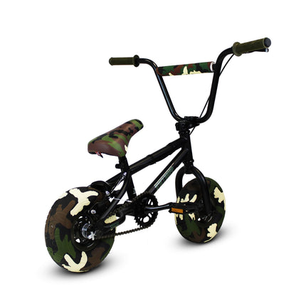 Fatboy Mini BMX in PRO Model with 3pc Crank - Assault/Stunt Model with 1 pcs Crank Mid Level - The Riot is Entry Level with 1-pc Crank (Assault/Stunt-Apache)