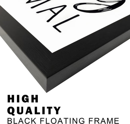 Regine Switzerland Bathroom Decor | Black and White Framed Art for Guest Toilets & Kids' Washrooms