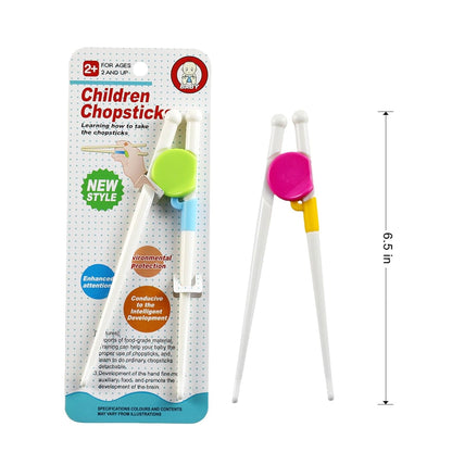 Kids Chopsticks Training - 4 Pairs Easy to Use Learning Chopsticks for Toddlers