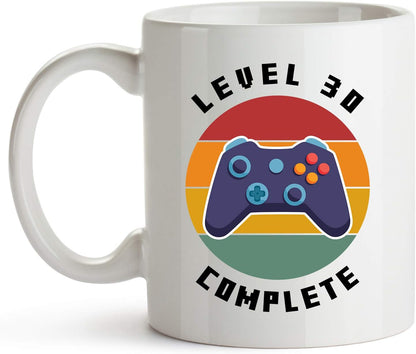 YouNique Designs 30th Birthday Mug, 11 Ounces, Coffee Cup for Men, 30th Birthday Gifts - White