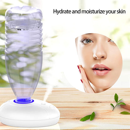 Mini Humidifier, Cool Mist Humidifier Essential Oil Diffuser, Portable USB Plug Water Bottle Humidifier for Travel